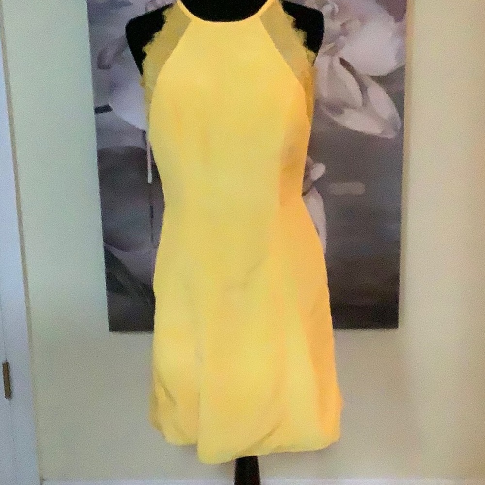 New JJs House Yellow Cocktail Dress